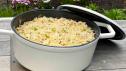 Cheesy Coconut Rice