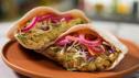 Curried Chickpea Salad Pitas