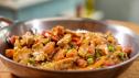 Chicken Stir-Fry with Spicy Peanut Sauce
