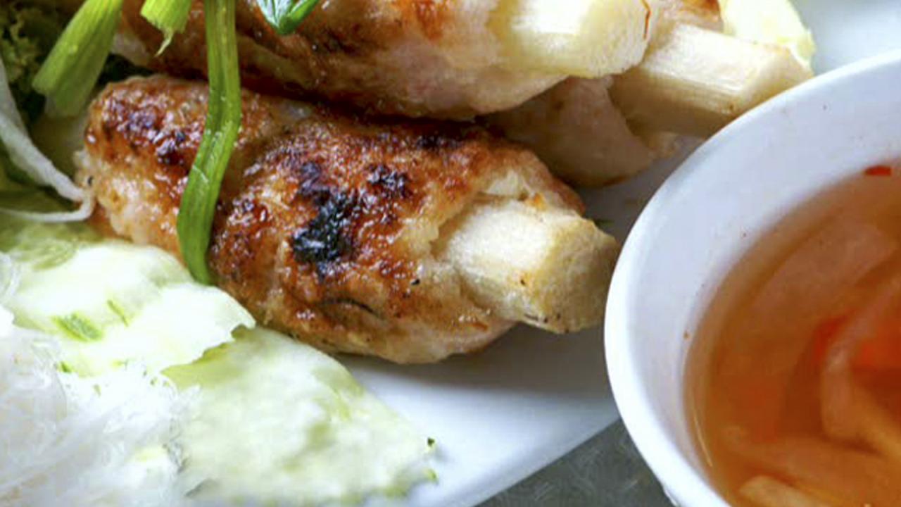 Chao Tom (Sugarcane Shrimp)