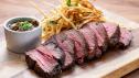 Filet Mignon and Shoestring Fries