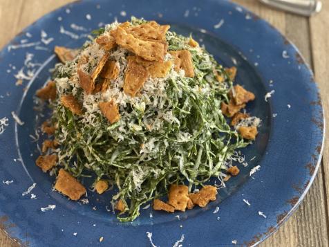 Make-Ahead Collard Caesar