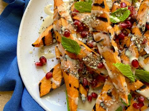Grilled Sweet Potato Salad