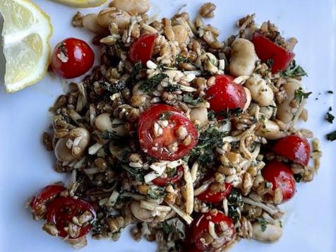 Caprese Farro and White Bean