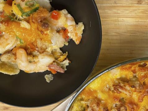 Shrimp-and-Grits Casserole