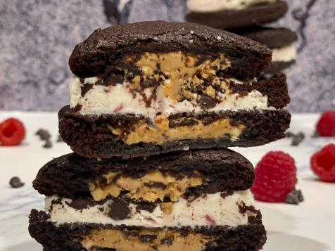 Chocolate-PB Cookie Sandwich