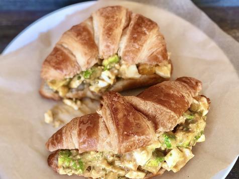 Egg Salad and Avocado Sandwich