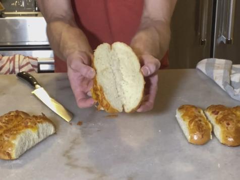Bacon-Cheddar Buns