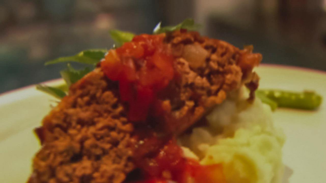 Dad's Meatloaf with Tomato Relish