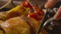 Roast Chicken with Herbed Mushrooms