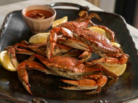 Blue Crabs with Spicy Butter