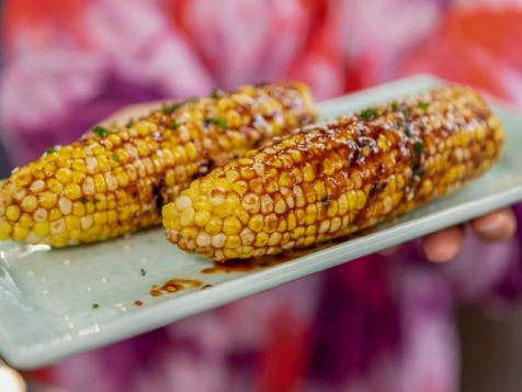 Hoisin-Glazed Corn on the Cob