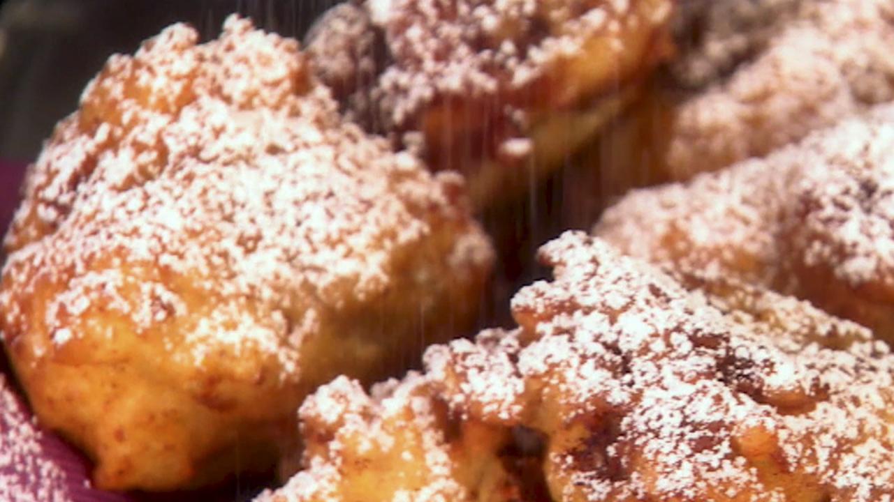 Date and Chocolate Fritters