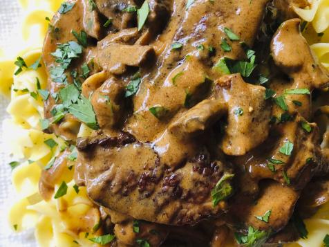 Beef Stroganoff