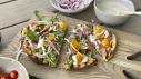 Grilled Steak Flatbreads