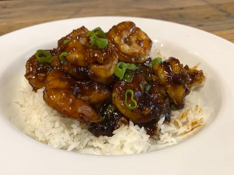 Sweet and Sour Glazed Shrimp