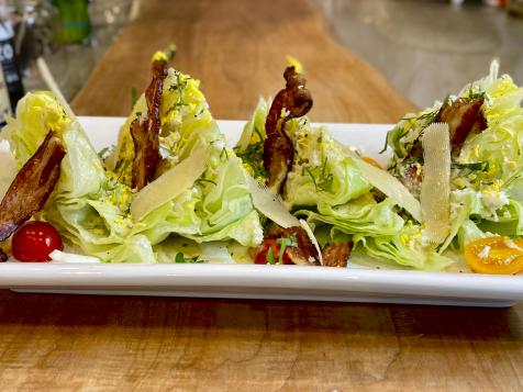 Bacon and Egg Wedge Salad