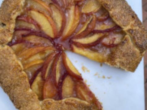 Grilled Peach Galette