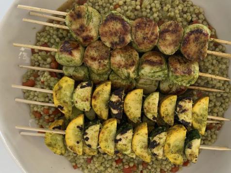 Grilled Cilantro-Lime Scallops