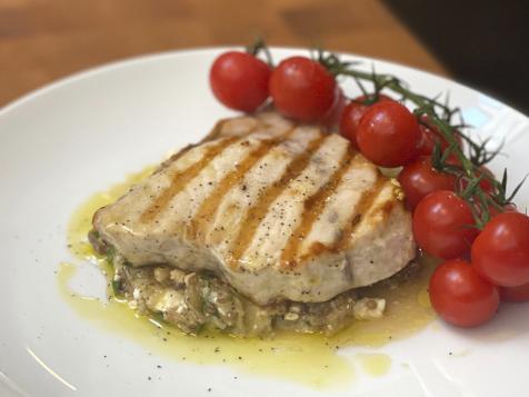 Grilled Swordfish and Tomatoes