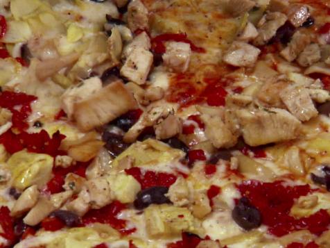 Garlic Chicken Pizza