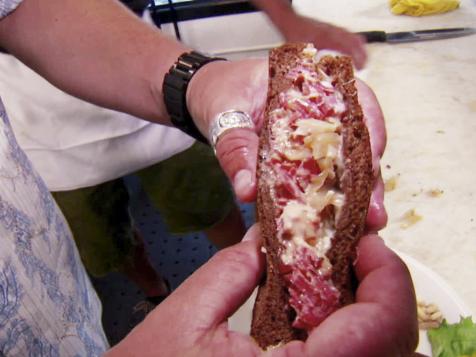 Reuben Sandwich at the Elk