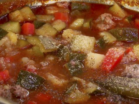 Mexican Meatball Soup