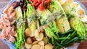 Salmon Nicoise Caesar