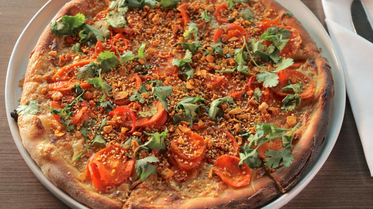 Roasted Carrot Pizza