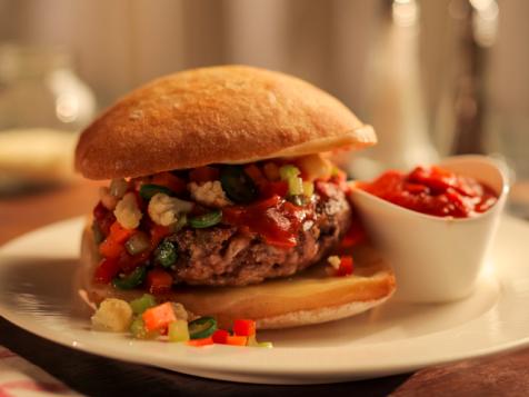 Fried Meatball Sandwiches with Giardiniera