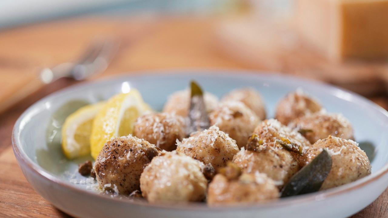 Ricotta Gnudi with Browned Butter