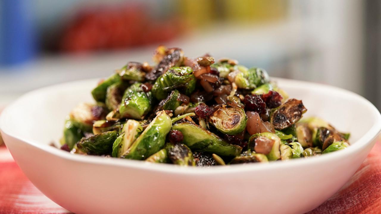 Sweet & Sour Brussels Sprouts