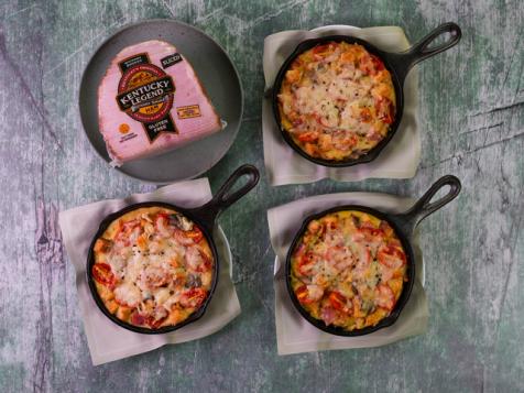 Individual Ham and Cheese Breakfast Bakes