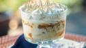 Peach Jam and Bourbon Pecan Baked Alaska