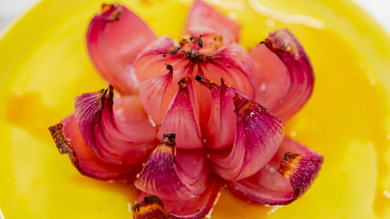 Sweet and Sour Red Onions