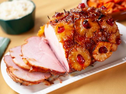 Pineapple Honey-Glazed Ham