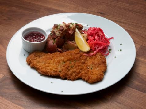 Pork Schnitzel and German Potato Salad