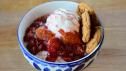 Autumn Fruit Compote Sundaes