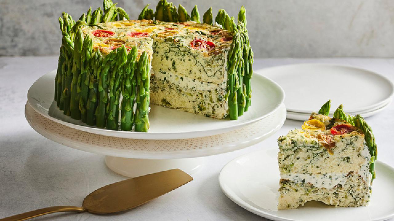 4-Cheese Garden Vegetable Frittata