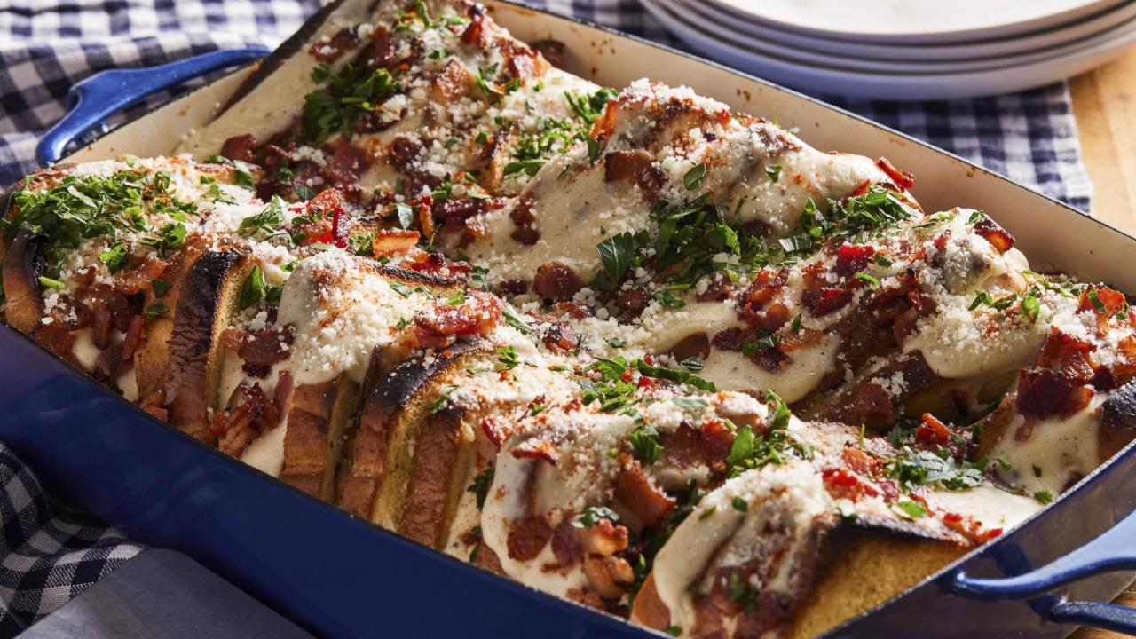 Hot Brown-Stuffed French Toast
