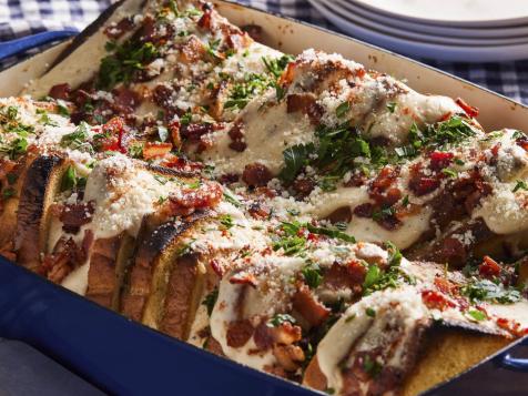 Hot Brown-Stuffed French Toast