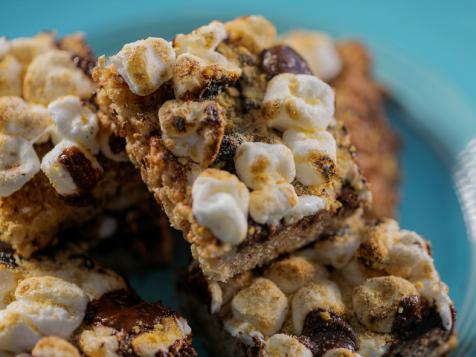 S'mores Crispy Rice Treats