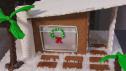 California-Cool Gingerbread House