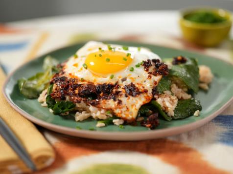 Chili Crisp Fried Egg Bowl
