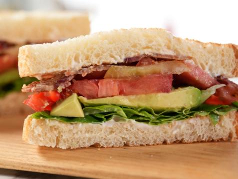 Bacon, Lettuce, Tomato and Avocado Sandwich