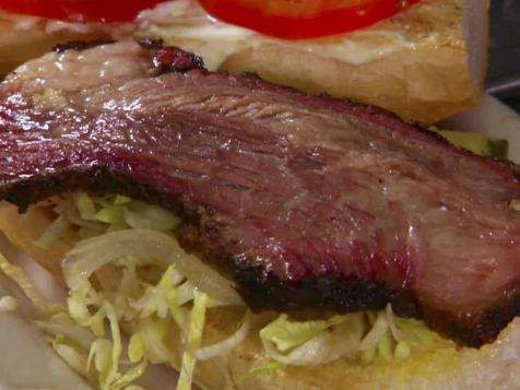 Smoked Prime Rib Po' Boy