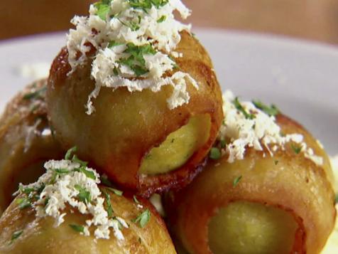 Bacon-Wrapped Matzo Balls