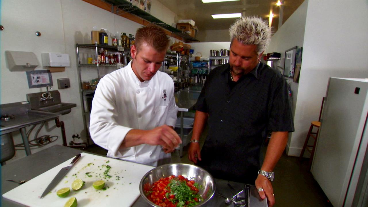 Guy Fieri Visits the W.O.W. Cafe to Try Their Huevos Rancheros