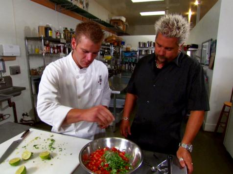 Guy Fieri Visits the W.O.W. Cafe to Try Their Huevos Rancheros