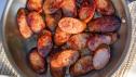 Kielbasa with Mustard Dip